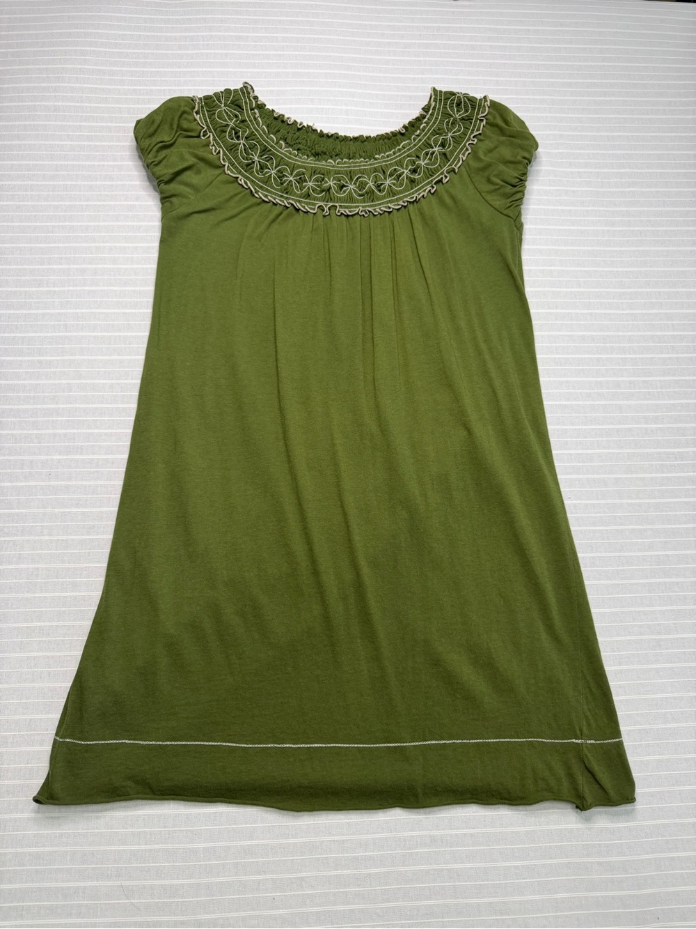 Chelsea & Violet Olive Green Boho Dress | Size S